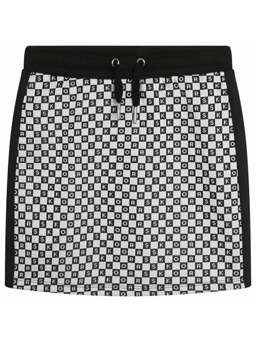 Gonna Logata MICHAEL KORS | R13124NERO BIANCO#